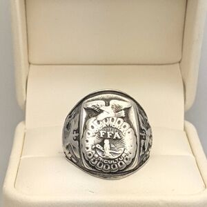 Vintage Sterling FFA Future Farmer's of  America Ring